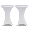 Vidaxl statafelhoes 4 st stretch ø70 cm wit
