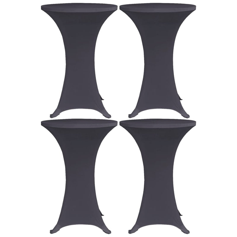 Vidaxl tafelhoes stretch 4 st 60 cm antraciet