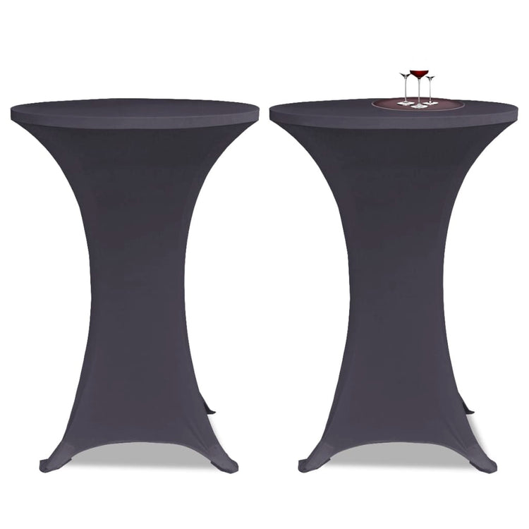 Vidaxl tafelhoes stretch 4 st 60 cm antraciet