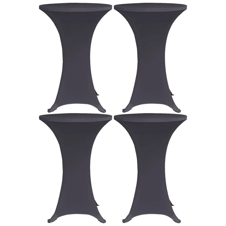 Vidaxl tafelhoes stretch 4 st 70 cm antraciet