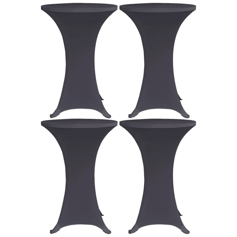Vidaxl tafelhoes stretch 4 st 70 cm antraciet