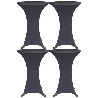 Vidaxl tafelhoes stretch 4 st 70 cm antraciet
