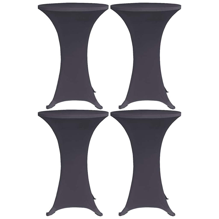 Vidaxl tafelhoes stretch 4 st 80 cm antraciet