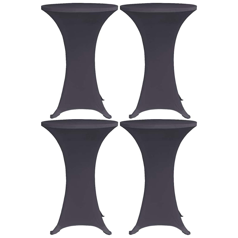 Vidaxl tafelhoes stretch 4 st 80 cm antraciet