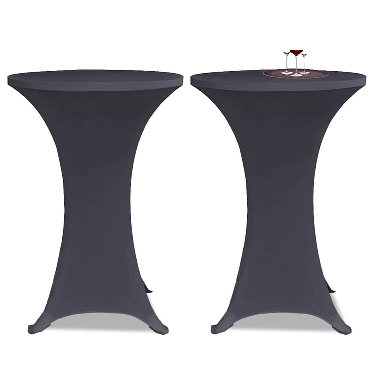 Vidaxl tafelhoes stretch 4 st 80 cm antraciet