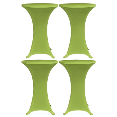 Vidaxl tafelhoes stretch 4 st 80 cm groen