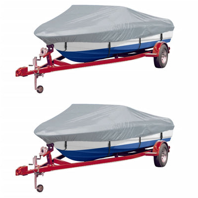 Vidaxl boothoezen 2 st 427-488x229 cm grijs