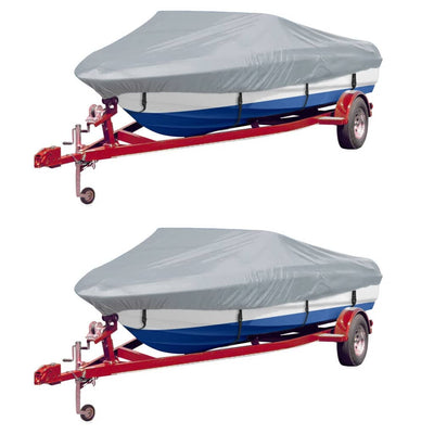 Vidaxl boothoezen 2 st 488-564x239 cm grijs