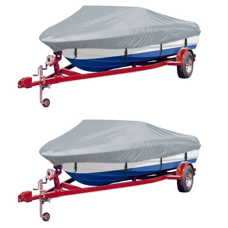 Vidaxl boothoezen 2 st 488-564x239 cm grijs