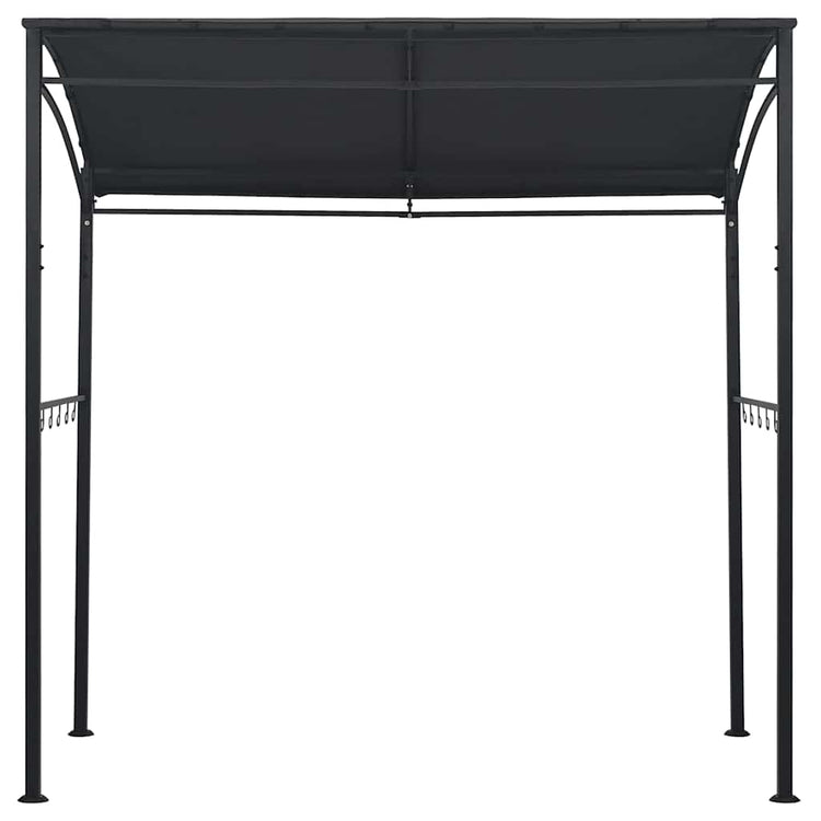 Vidaxl barbecue paviljoen 215x150x220 cm staal antraciet