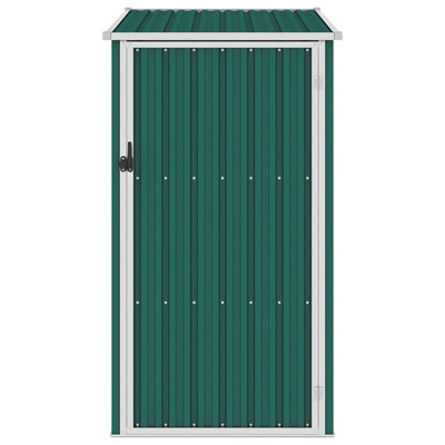 Vidaxl tuinschuur 87x98x159 cm gegalvaniseerd staal groen