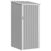 Vidaxl tuinschuur 87x98x159 cm gegalvaniseerd staal grijs
