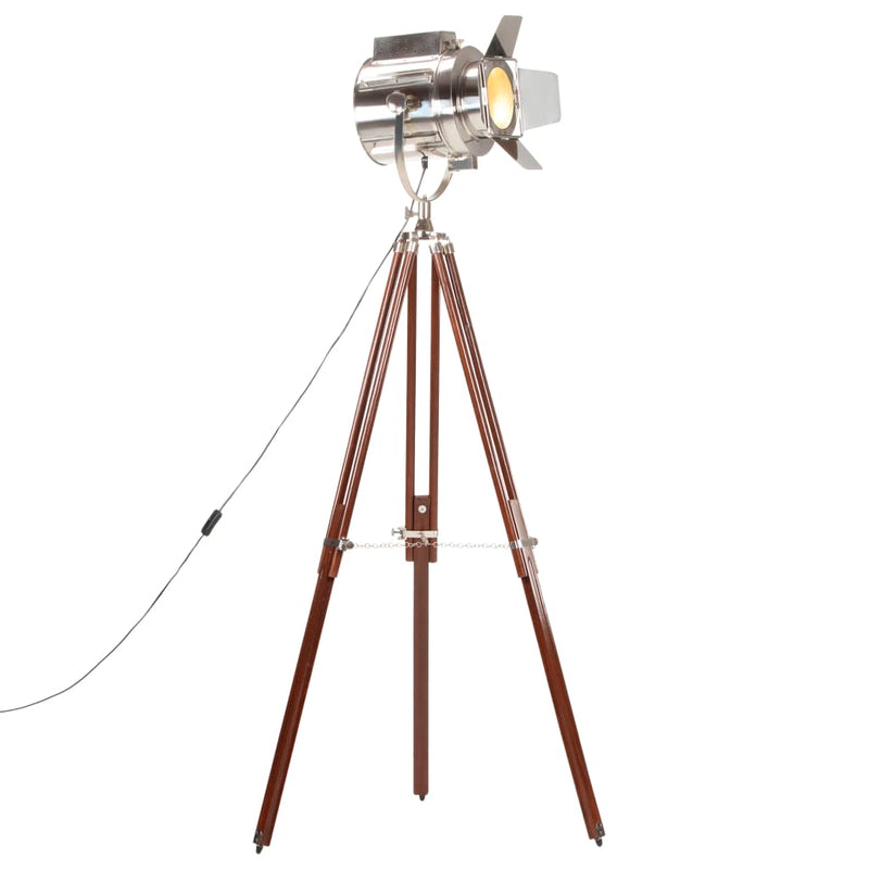 Vidaxl vloerlamp driepoot 180 cm massief mangohout