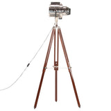 Vidaxl vloerlamp driepoot 180 cm massief mangohout - afbeelding 3