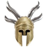 Vidaxl soldatenhelm grieks replica larp staal messingkleurig - afbeelding 2