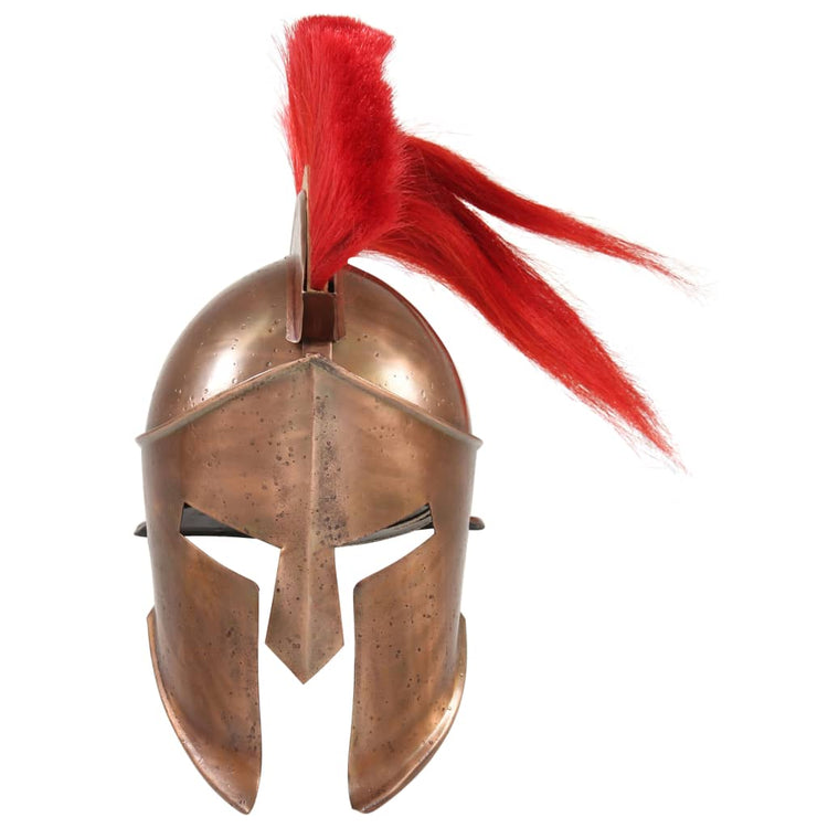 Vidaxl soldatenhelm grieks replica larp staal koperkleurig
