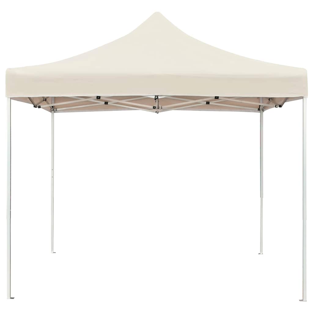 Vidaxl partytent professioneel inklapbaar 2x2 m aluminium crème