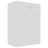 Vidaxl schoenenkast 60x35x84 cm bewerkt hout wit