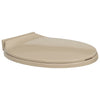 Vidaxl toiletbril soft-close ovaal beige