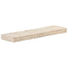 Vidaxl palletvloerkussen 120x40x7 cm katoen beige