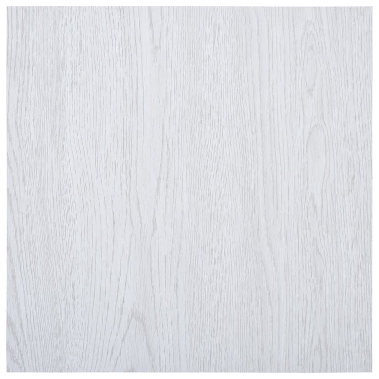 Vidaxl vloerplanken zelfklevend 5,11 m² pvc wit