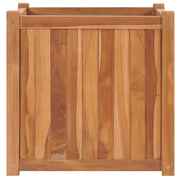Vidaxl plantenbak verhoogd 50x50x50 cm massief teakhout - afbeelding 2