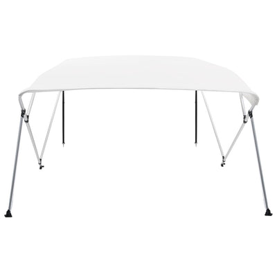 Vidaxl biminitop 4-boogs 243x196x137 cm wit