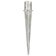 Vidaxl grondpinnen 6 st 12x91 cm gegalvaniseerd staal zilverkleurig - afbeelding 2