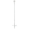 Vidaxl grondankers 6 st 10x60 cm gegalvaniseerd metaal