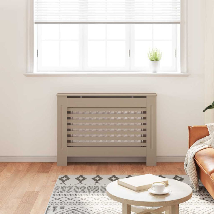 Vidaxl radiatorombouw 112x19x81,5 cm mdf
