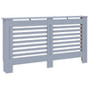 Vidaxl radiatorombouw 152x19x81,5 cm mdf antraciet