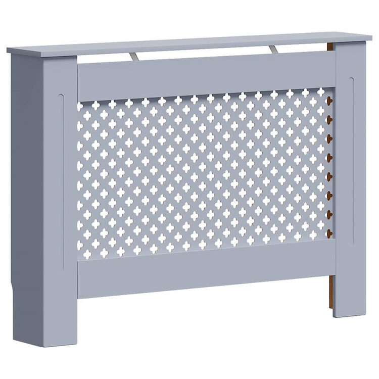 Vidaxl radiatorombouw 112x19x81,5 cm mdf antraciet