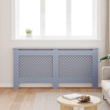Vidaxl radiatorombouw 172x19x81,5 cm mdf antraciet - afbeelding 3