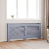 Vidaxl radiatorombouw 172x19x81,5 cm mdf antraciet - afbeelding 1