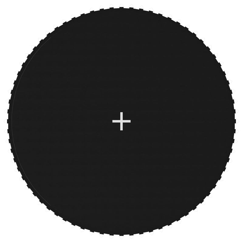 Vidaxl springmat voor 13 feet 3,96 m ronde trampoline stof zwart