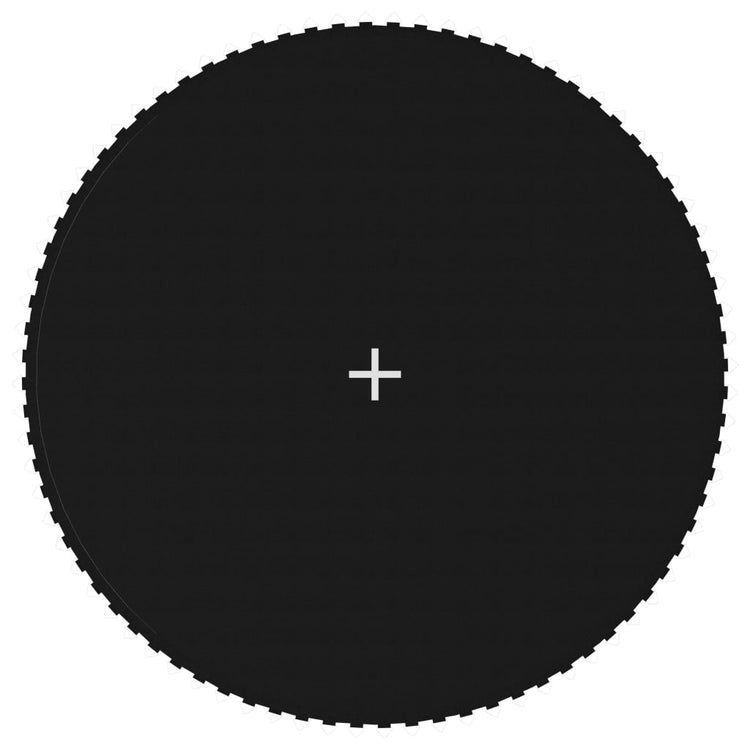 Vidaxl springmat voor 14 feet 4,27 m ronde trampoline stof zwart
