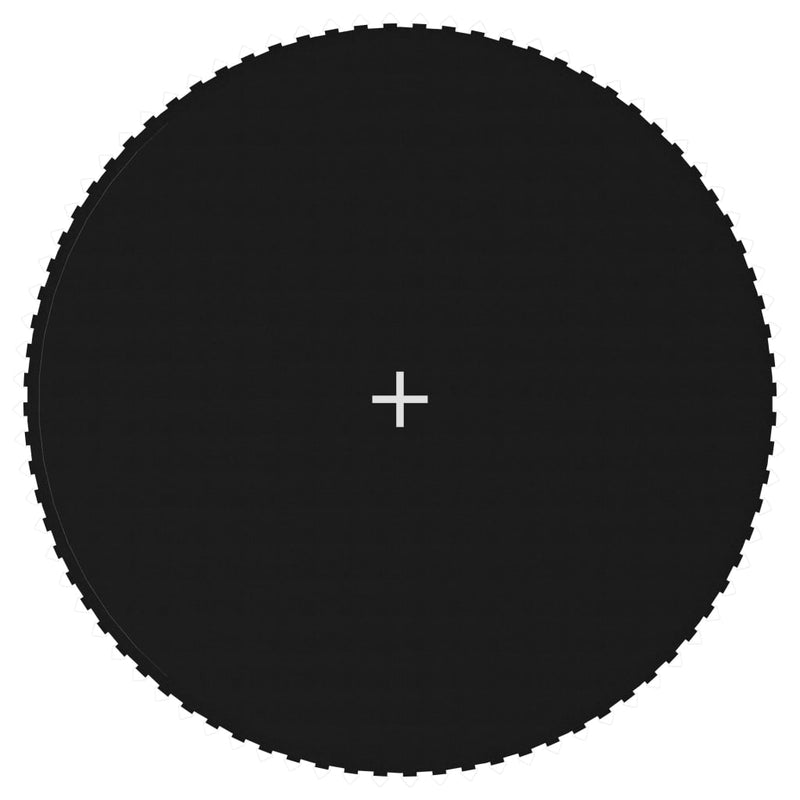Vidaxl springmat voor 14 feet 4,27 m ronde trampoline stof zwart