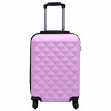 Vidaxl harde koffer abs roze - afbeelding 2