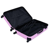 Vidaxl harde koffer abs roze - afbeelding 3