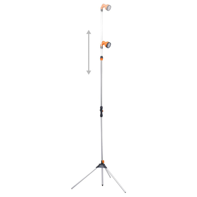 Vidaxl buitendouche met statief 221 cm aluminium