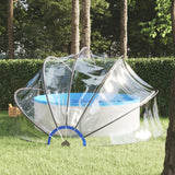 Vidaxl zwembadkoepel 440x220 cm - afbeelding 1