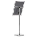 Vidaxl posterstandaard a4 aluminiumlegering zilverkleurig - afbeelding 3