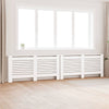 Vidaxl radiatorombouwen 2 st 172x19x81,5 cm mdf wit