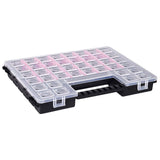Vidaxl assortimentsdozen 5 st met verdelers 385x283x50 mm kunststof - afbeelding 2