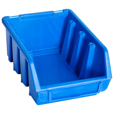 Vidaxl stapelbakken 20 st kunststof blauw