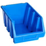Vidaxl stapelbakken 20 st kunststof blauw - afbeelding 2