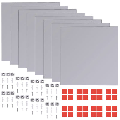 Vidaxl spiegeltegels frameloos 16 st 20,5 cm glas