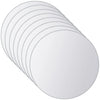 Vidaxl 16 st spiegeltegels rond glas