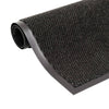 Vidaxl droogloopmatten 2 st rechthoekig getuft 40x60 cm zwart