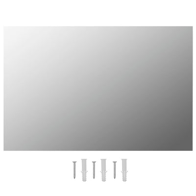 Vidaxl wandspiegels 2 st rechthoekig 60x40 cm glas